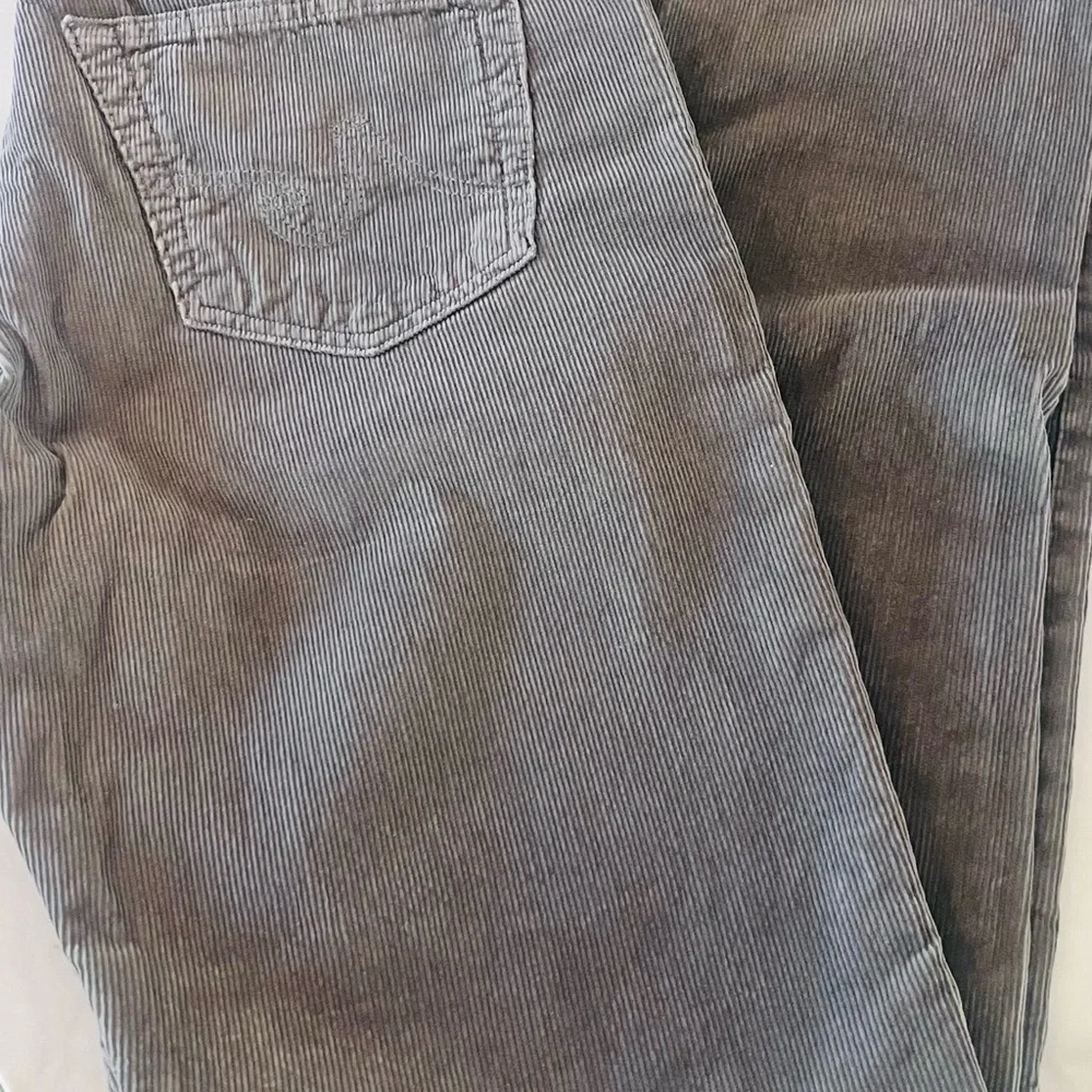 Men’s AG Adriano Goldschmied Gray Corduroy Pants 32x34 - Picture 2 of 4